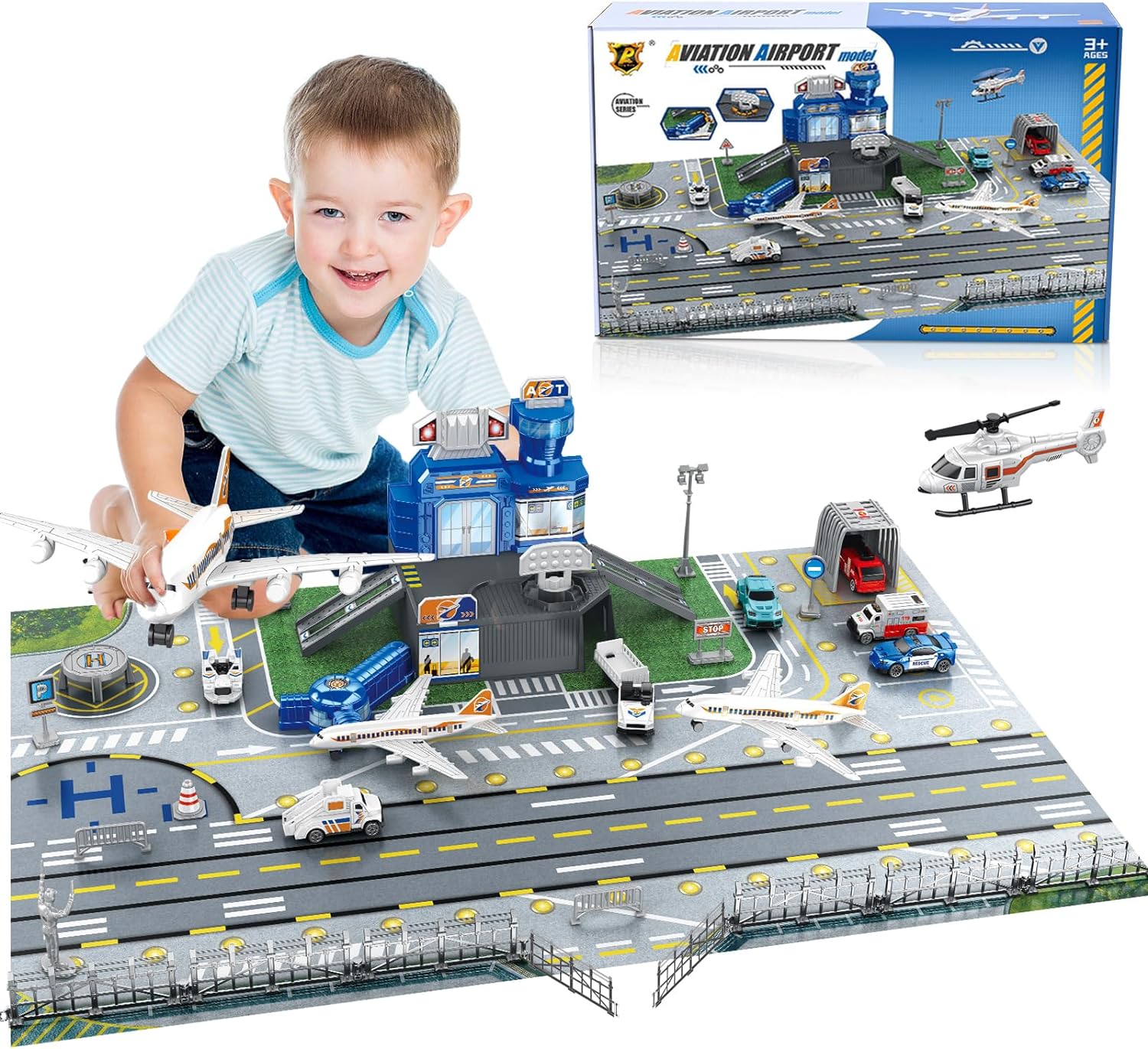 Model Kit Plane - Set di giocattoli per bambini con