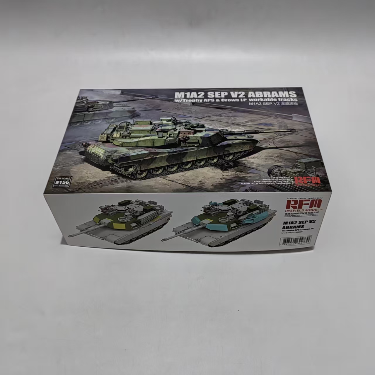 Model Kit History - Kit Modellino Carro Armato RYE FIELD