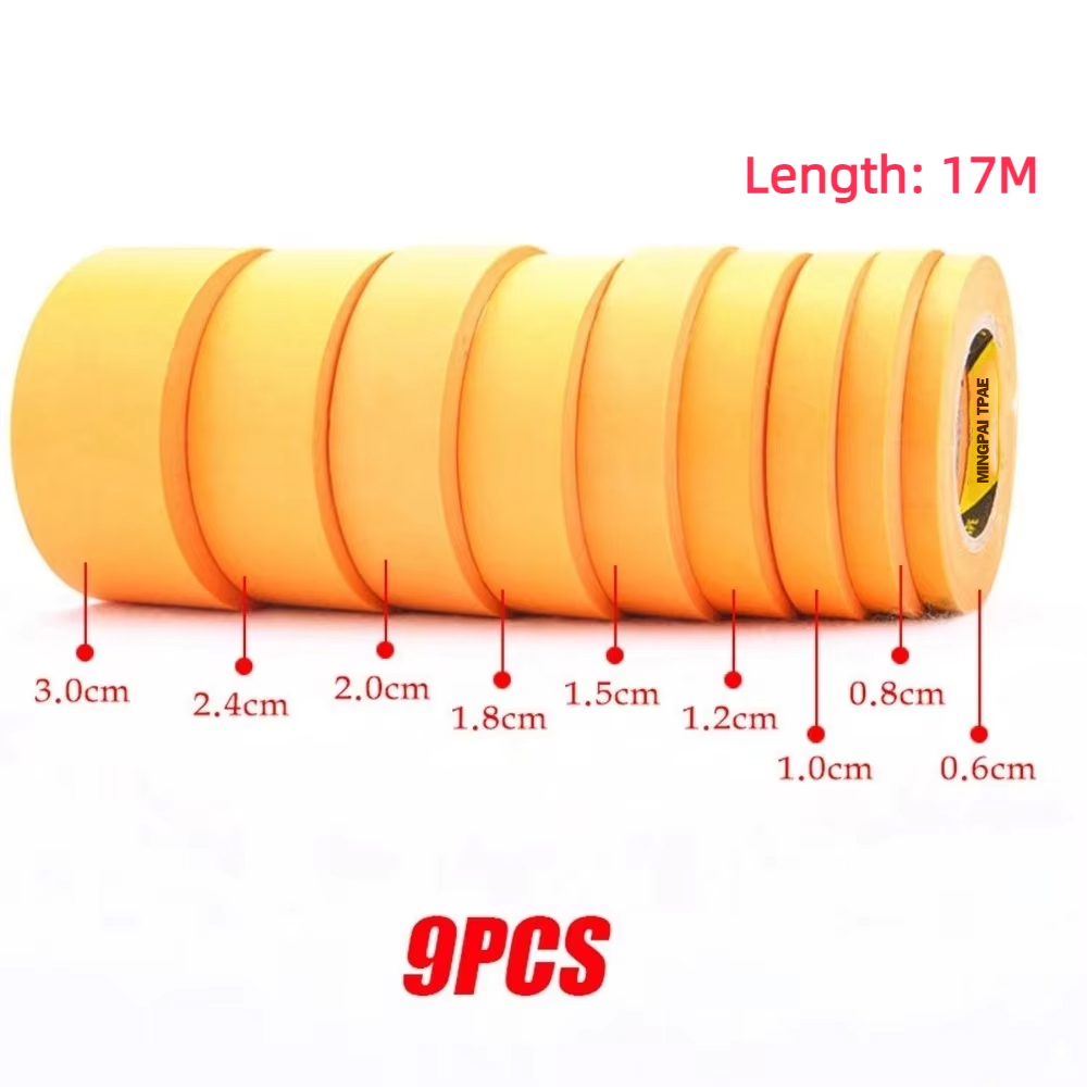 Model Kit Markers - 3/4/9 Rotoli Modello Nastro Adesivo Linea