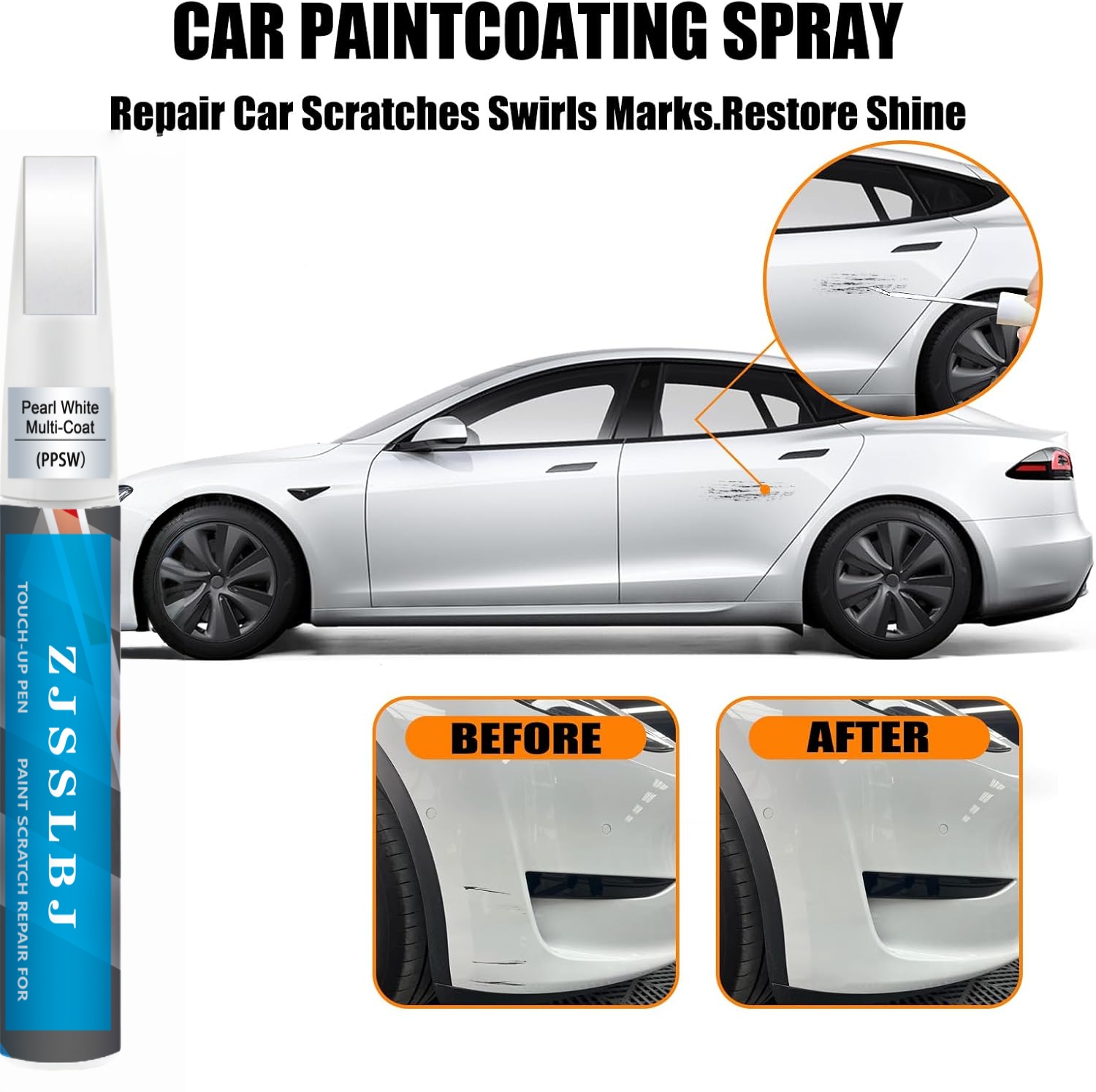 Model Kit Paint Remover - Kit di Riparazione Vernice Auto 2