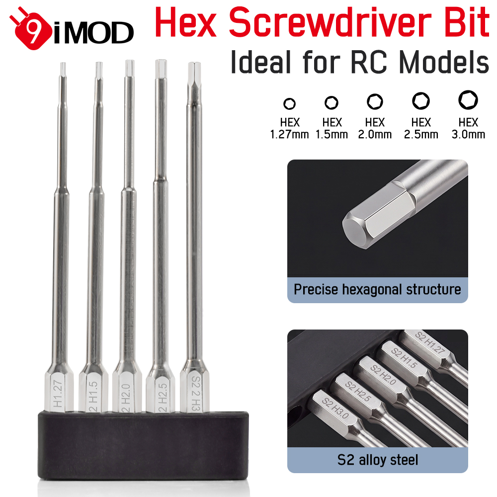 Model Kit Perfect Grade - Set di Cacciaviti Esagonali 9IMOD, 100mm,
