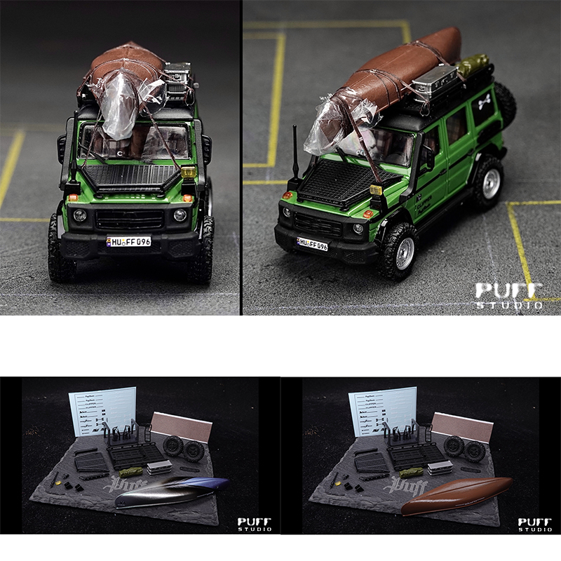 Model Kit Cars - PuffStudio Kit Barca 1/64 Adatto per