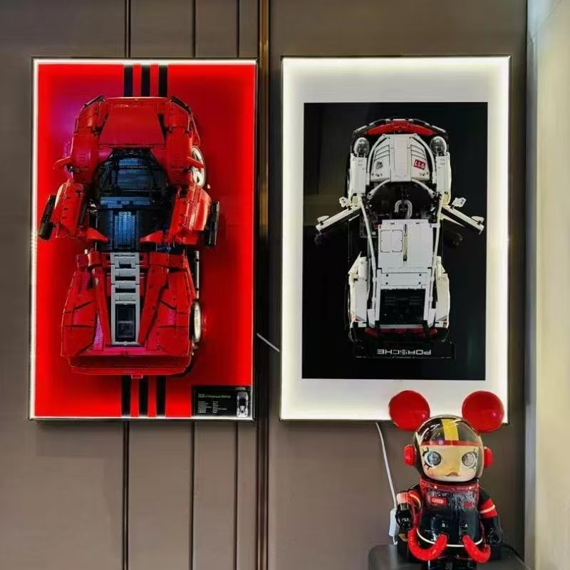 Model Kit Ferrari - Solo Espositore da Parete Adatto per