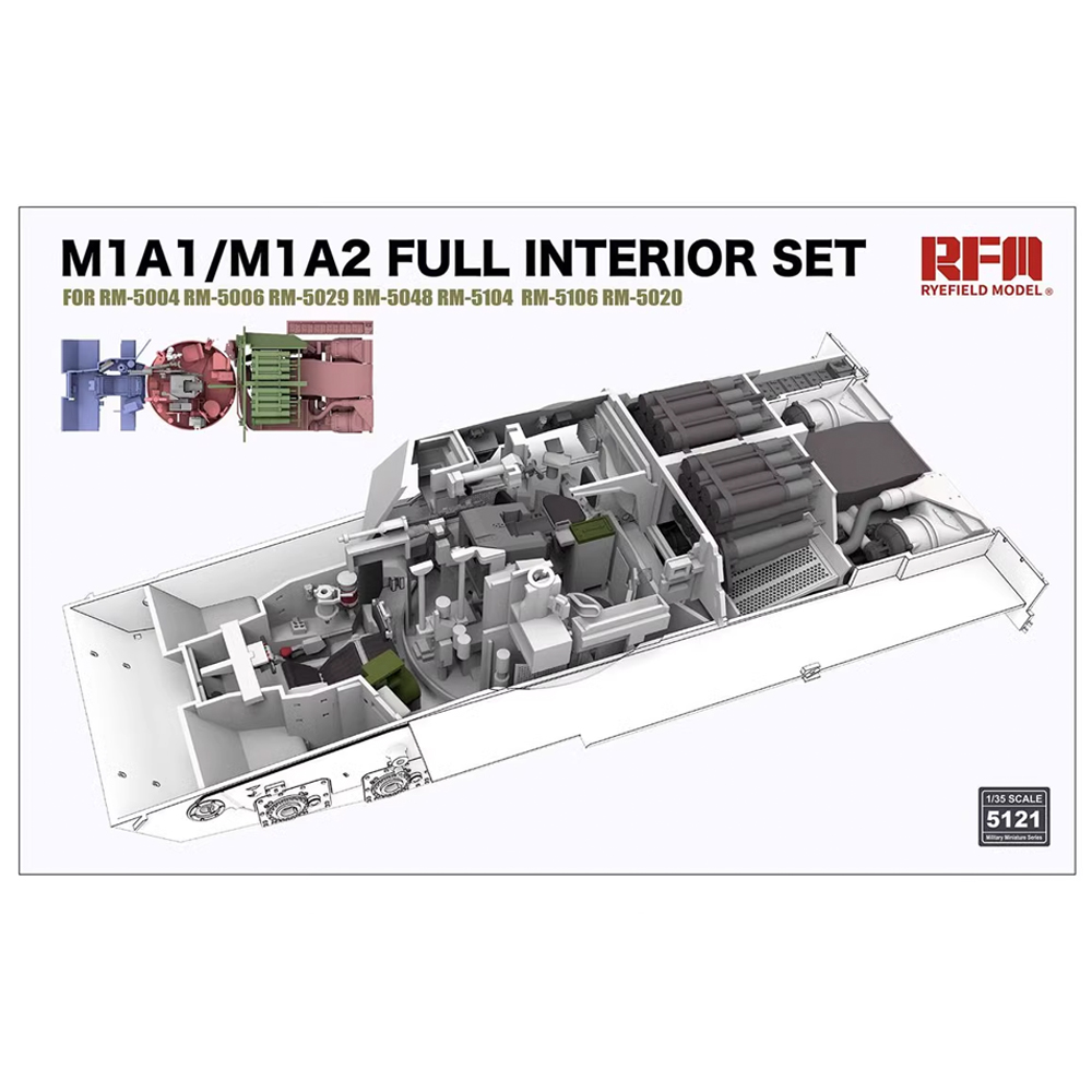 Model Kit History - Rye Field 5121 Scala 1/35 Set