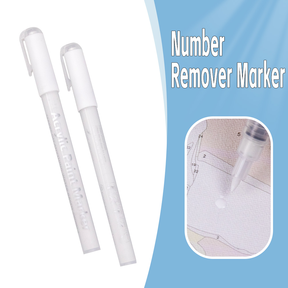 Model Kit Paint Remover - Pennarello cancellabile bianco per kit di