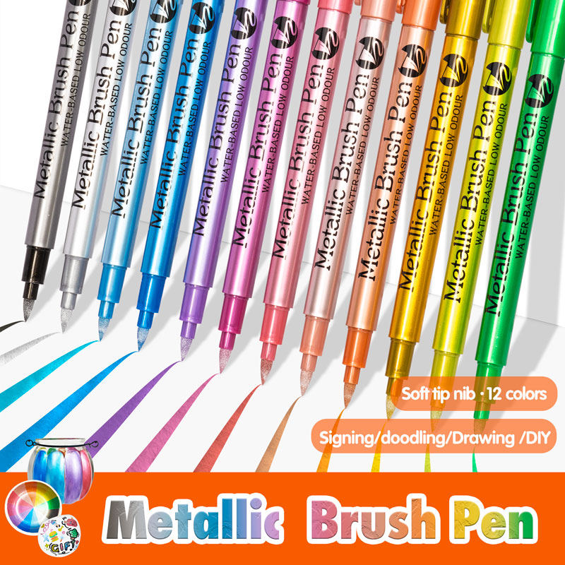 Model Kit Markers - Pennarelli Metallici Impermeabili Permanenti GN 12