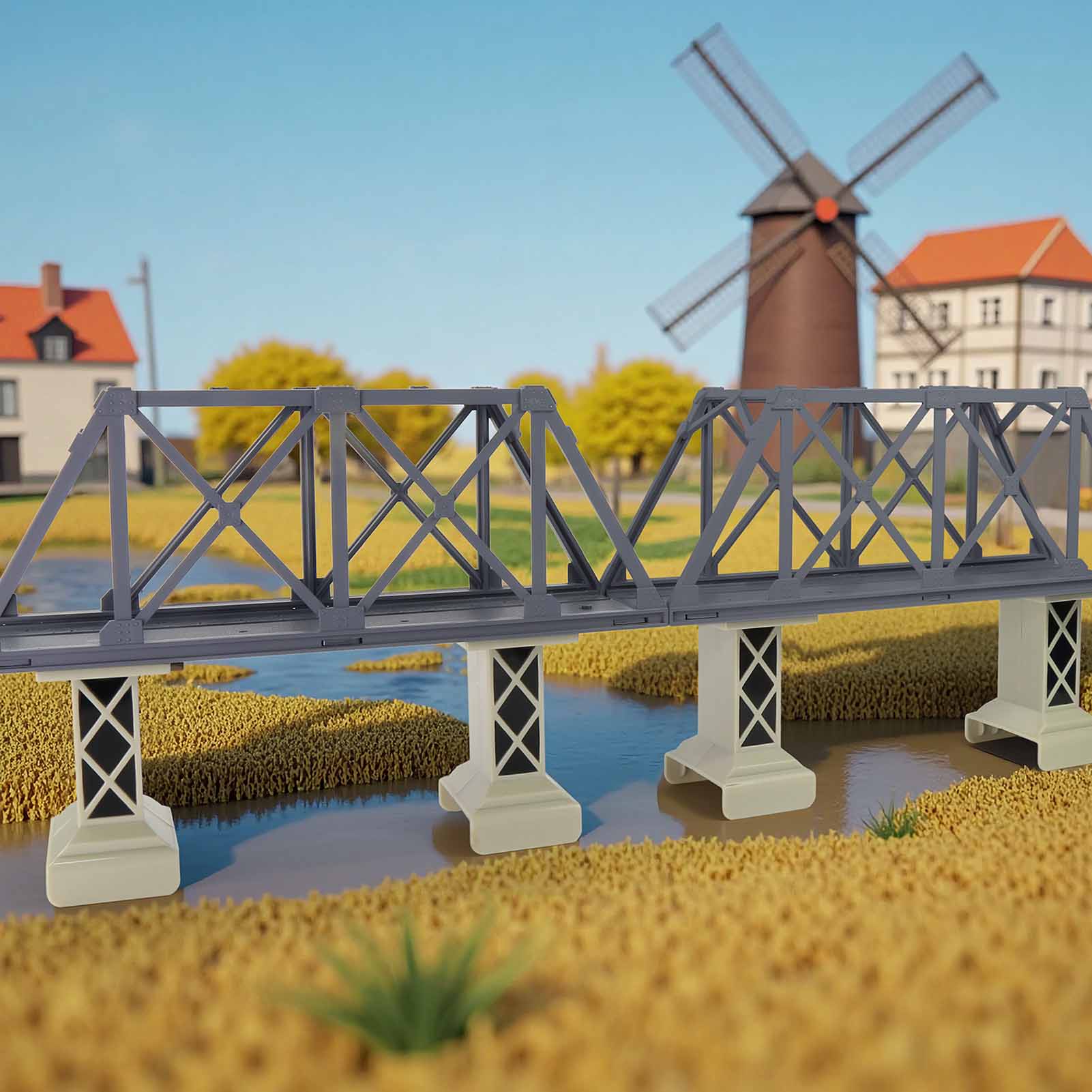 Model Kit Runner - Kit Ponte Ferroviario a Cavalletto Alto