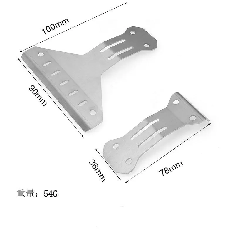 Model Kit Tamiya - Protezione Anteriore e Posteriore del Telaio