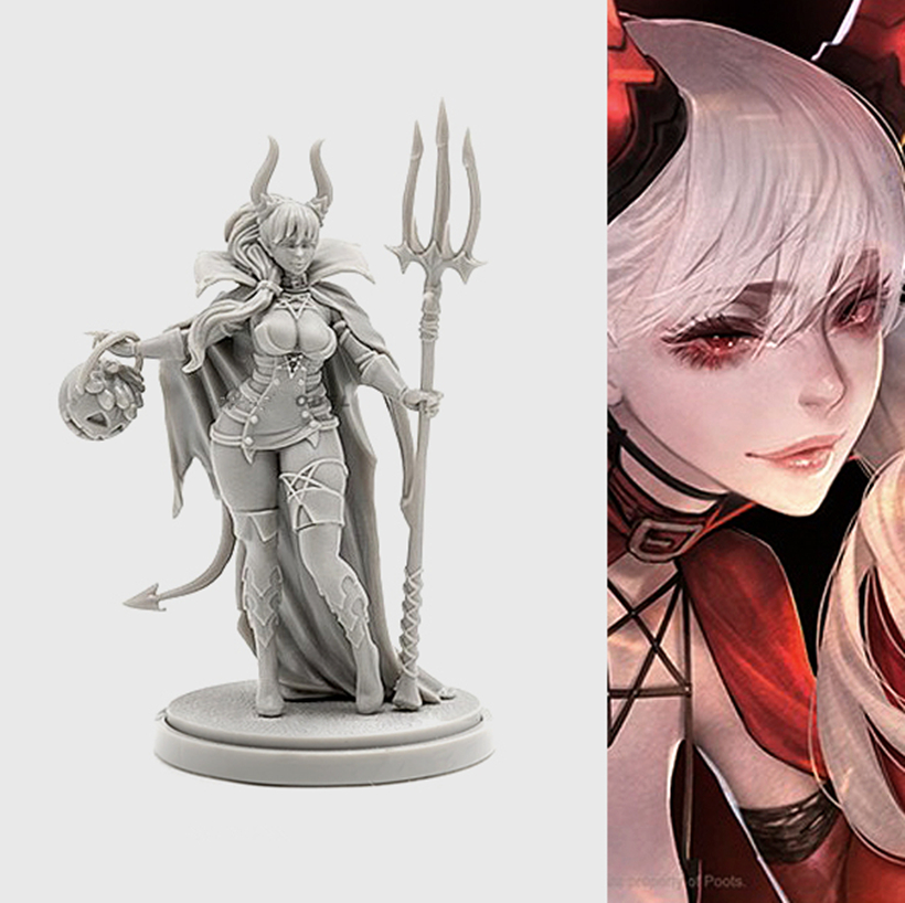Model Kit Knight - Kit modello in resina KINGDOM DEATH