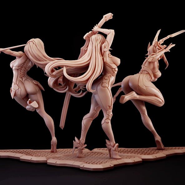 1/24 (3 persone) Modello in re - Model Kit Waifu recensione e prezzo