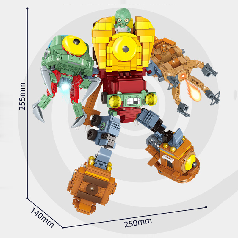 Piante vs. Zombies Battaglia d - Model Kit Vs Lego recensione e prezzo
