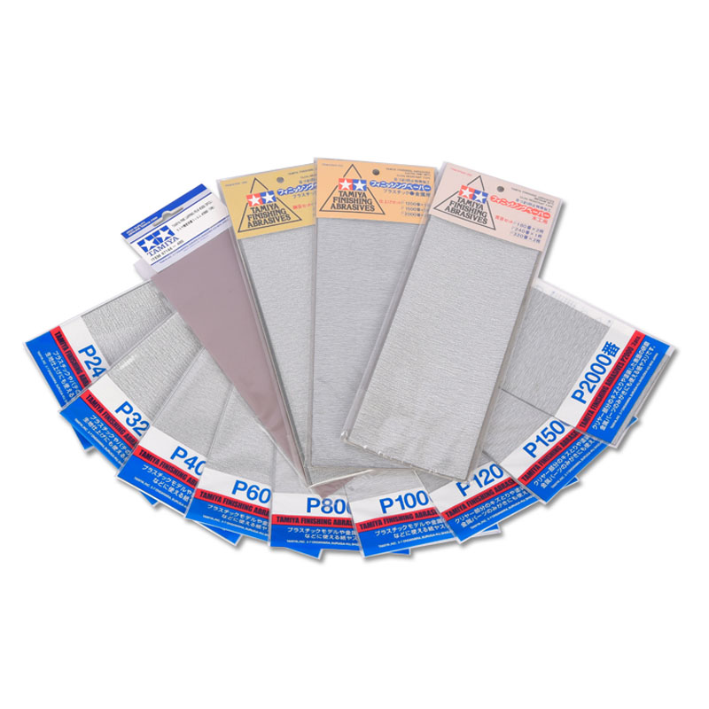 Set di spugne abrasive per fin - Model Kit Tamiya recensione e prezzo