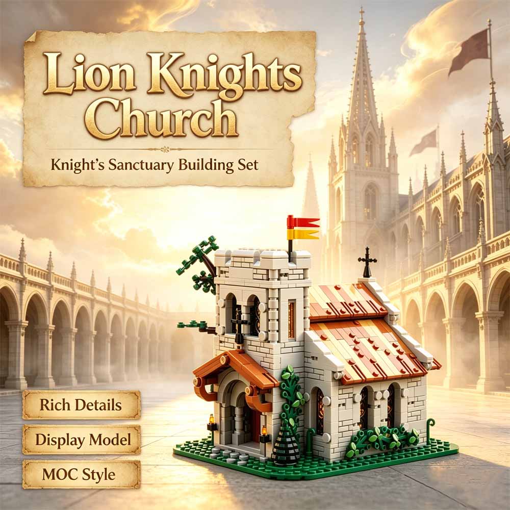 Blocchi da Costruzione Chiesa  - Model Kit Knight recensione e prezzo