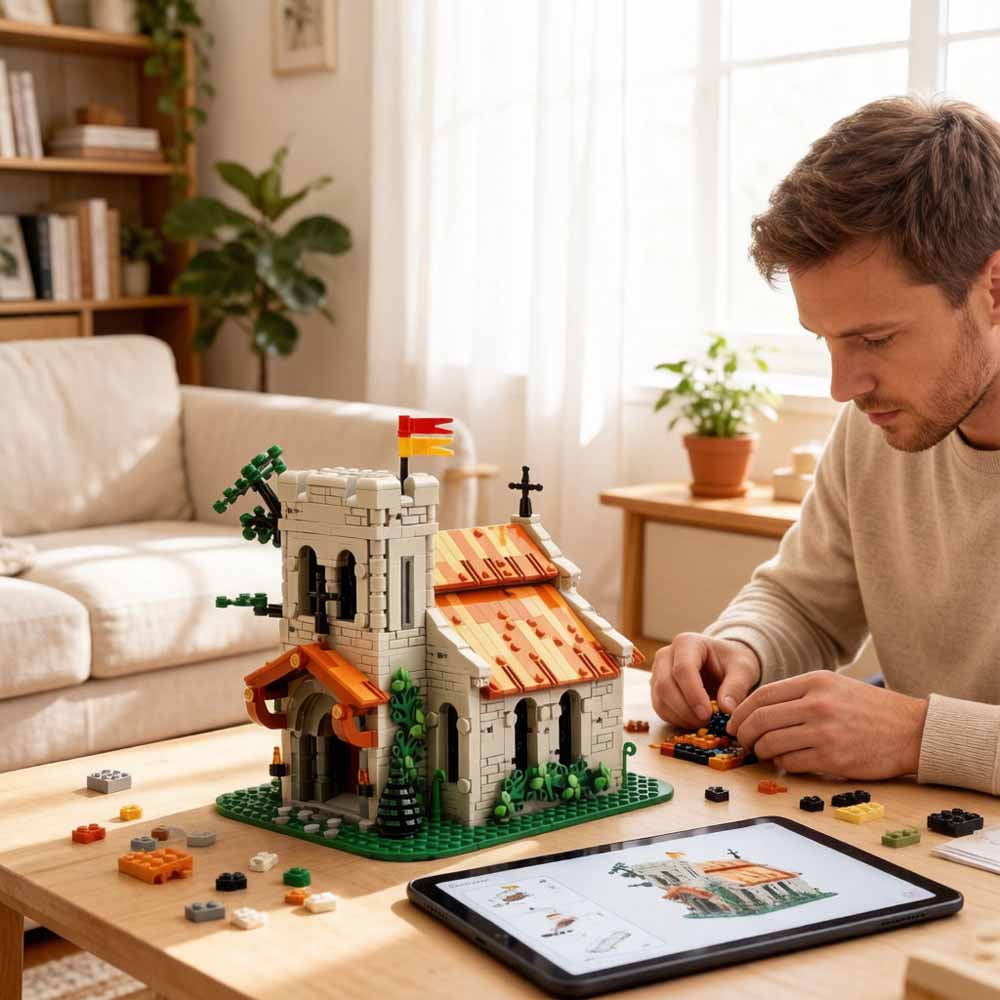 Blocchi da Costruzione Chiesa  - Model Kit Knight recensione e prezzo