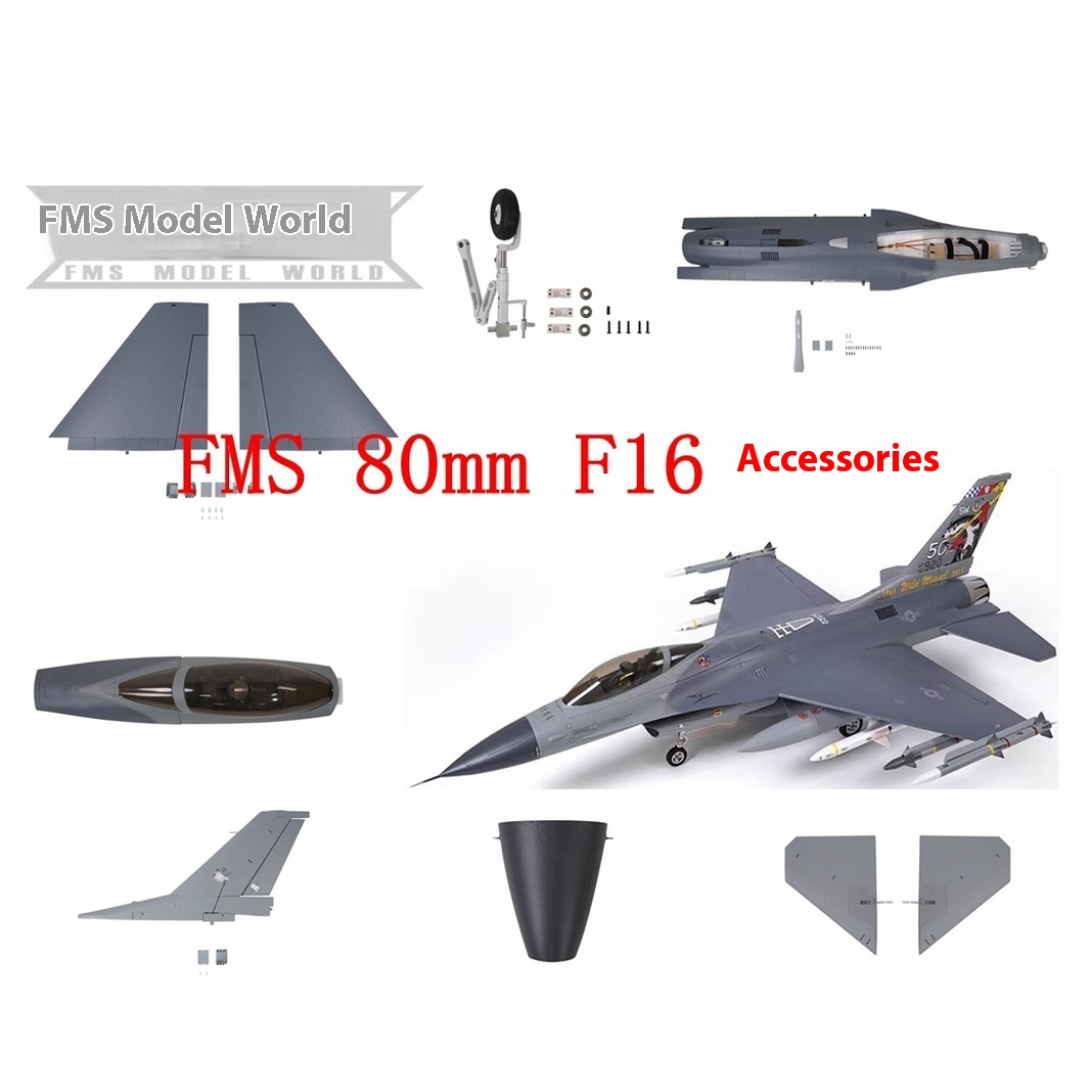Fms 80mm F16 Set completo di a - Model Kit F16 recensione e prezzo
