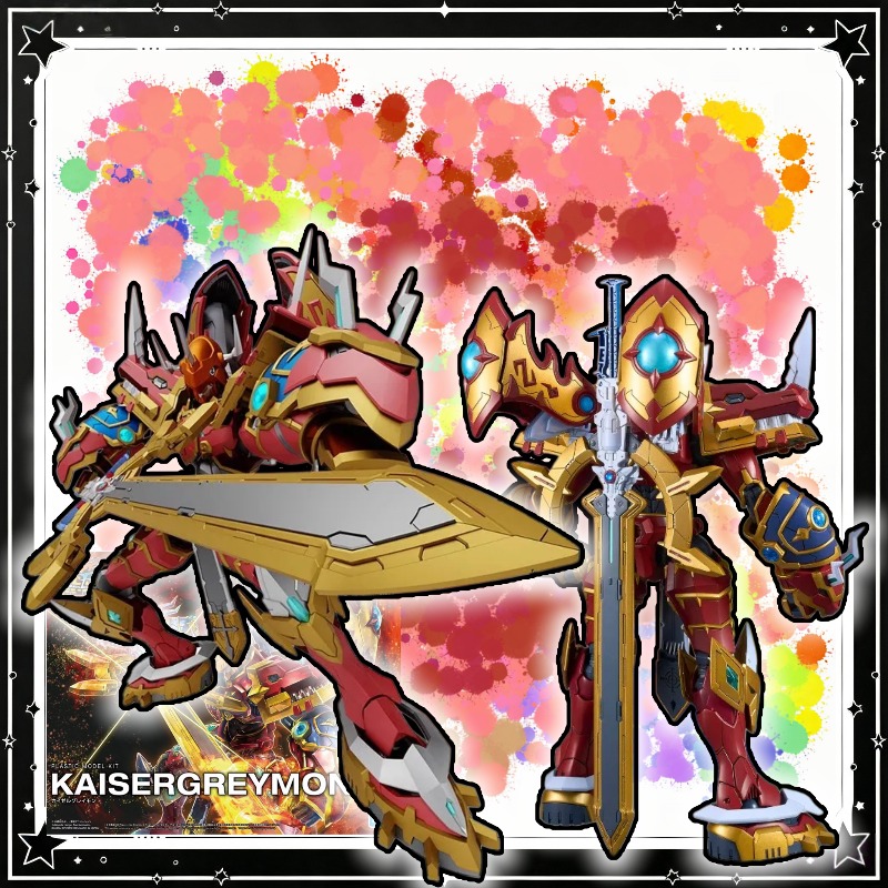 【Disponibile】Bandai Figure-ris - Model Kit Kaisergreymon recensione e prezzo
