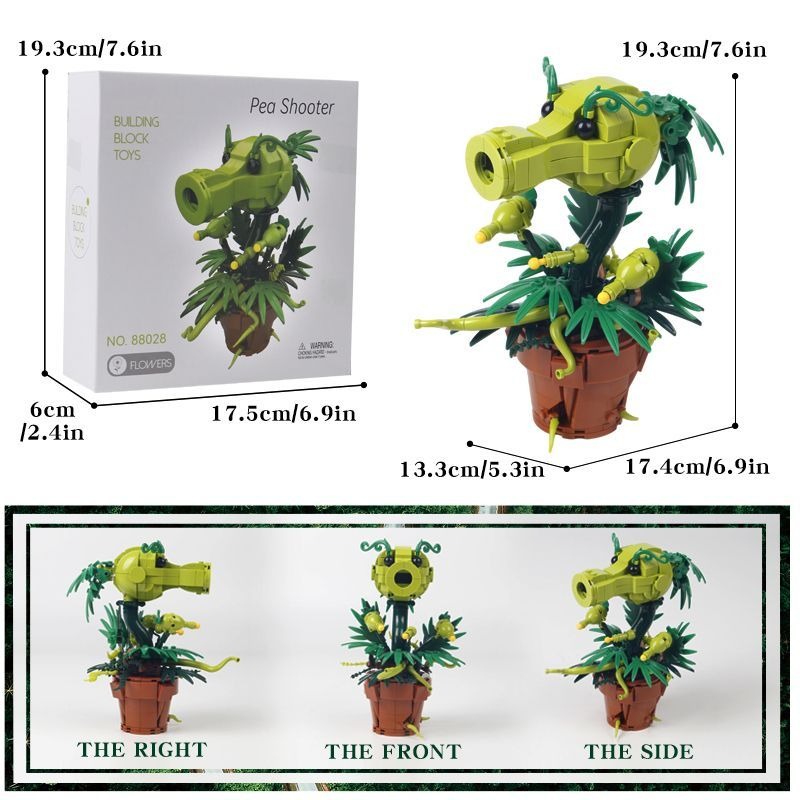 Plants vs. Zombies: Set di Cos - Model Kit Vs Lego recensione e prezzo
