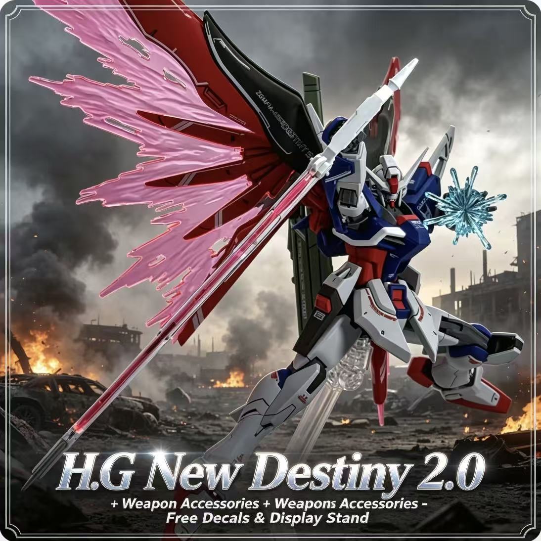 224 HG 1/144 Destiny Spec II F - Model Kit Non Gundam recensione e prezzo