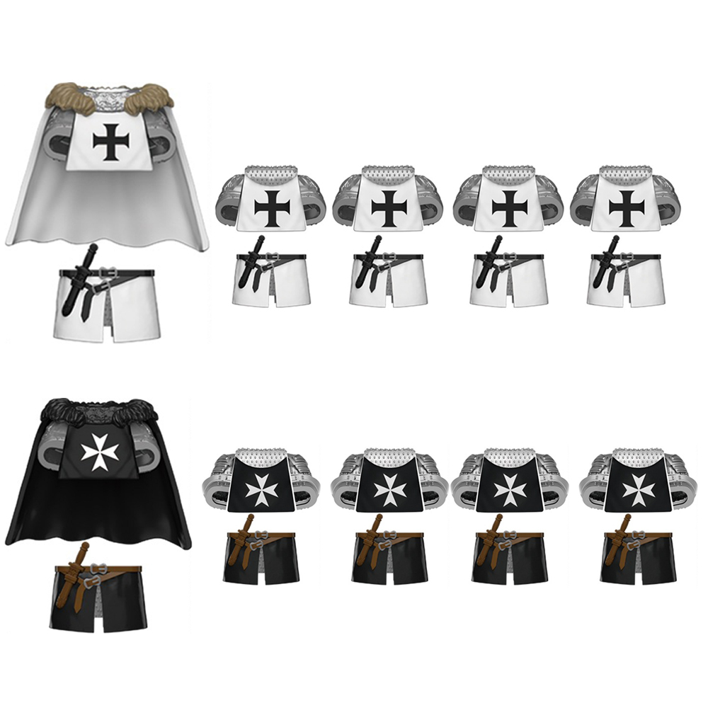 MOC Medievale Militare Cavalie - Model Kit Knight recensione e prezzo