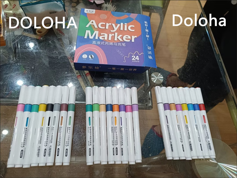 DOLOHA Pennarello Acrilico a P - Model Kit Markers recensione e prezzo