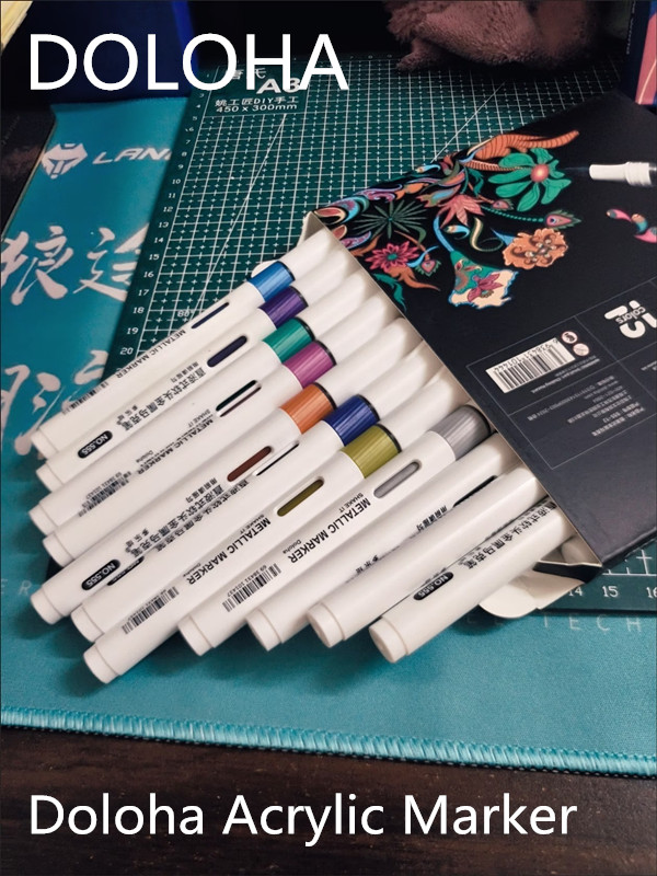 DOLOHA Pennarello Acrilico a P - Model Kit Markers recensione e prezzo