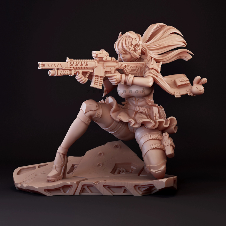 Assemblaggio e colorazione di  - Model Kit Waifu recensione e prezzo