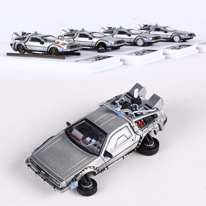 MJ 1:64 DeLorean DMC I II III  - Model Kit Ferrari recensione e prezzo
