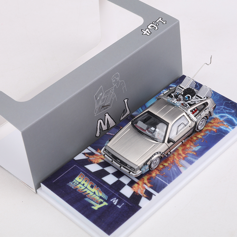 MJ 1:64 DeLorean DMC I II III  - Model Kit Ferrari recensione e prezzo
