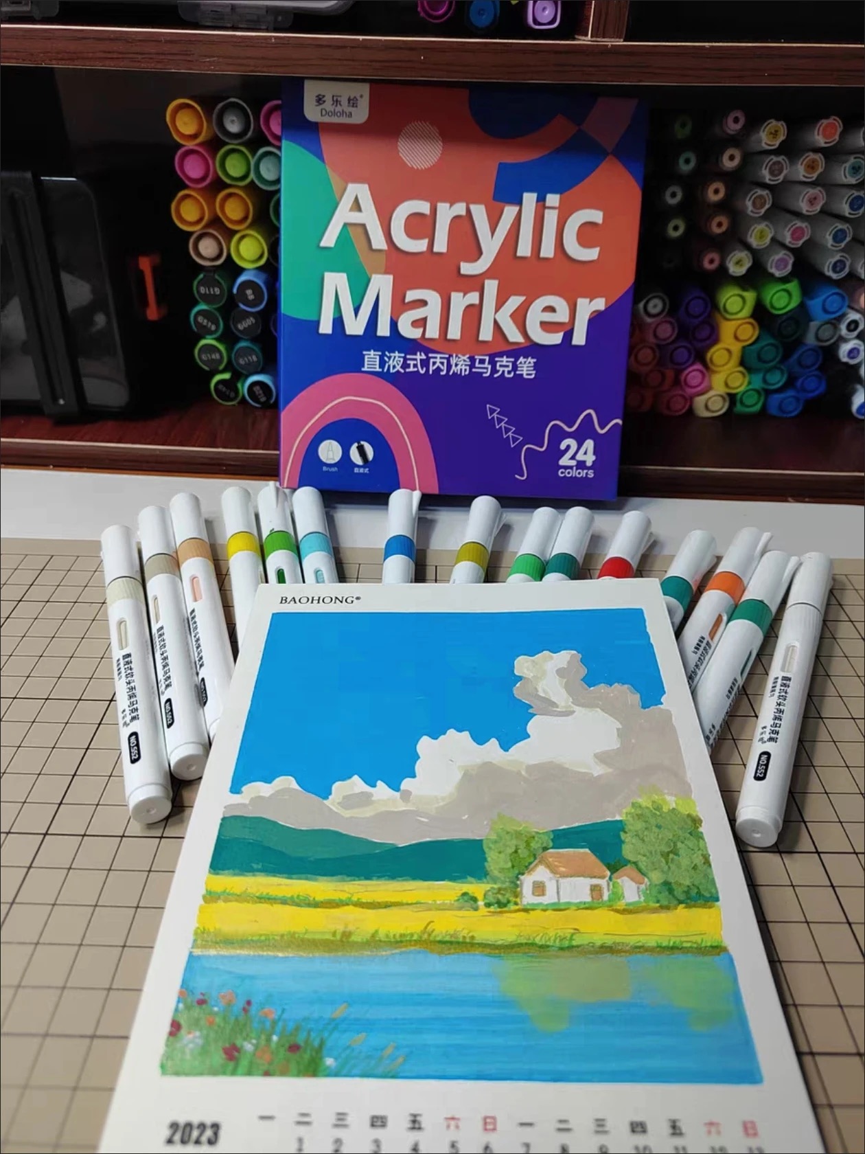 DOLOHA Set di 60 Pennarelli Ac - Model Kit Markers recensione e prezzo